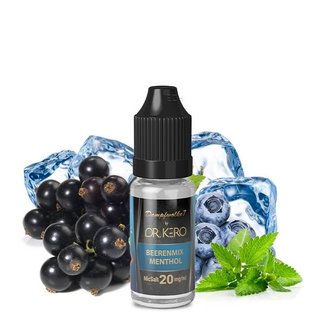 DR. KERO Berrenmix Menthol Nikotinsalz Liquid 10 ml- DAMPFWOLKE 7 BY DR. KERO