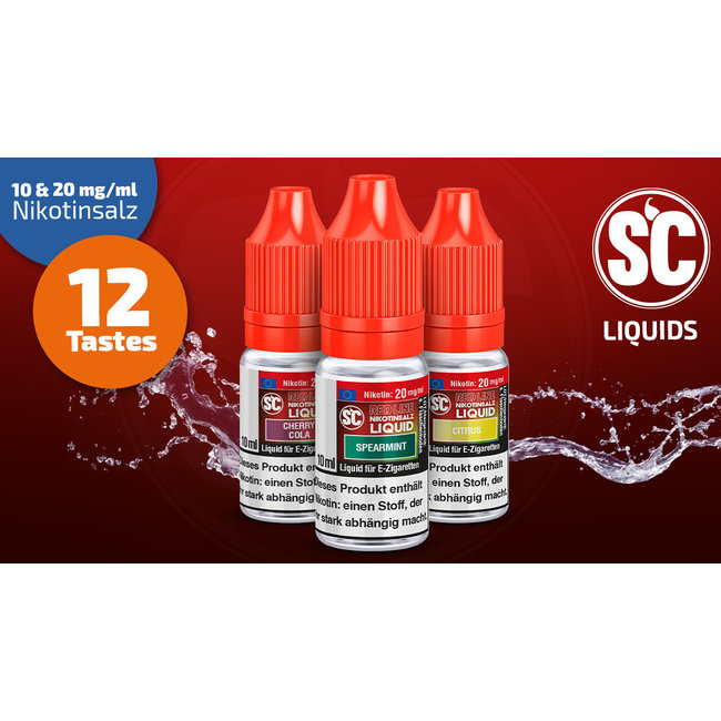 SILVER CONCEPT SC-RED LINE -NIKOTINSALZ LIQUID 10ml  10mg