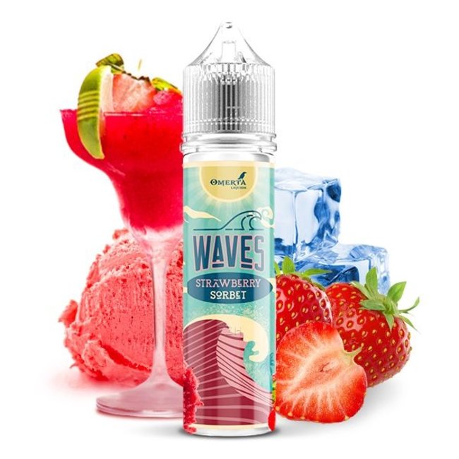 OMERTA OMERTA LIQUIDS WAVE - Strawberry Sorbet Aroma 10ml