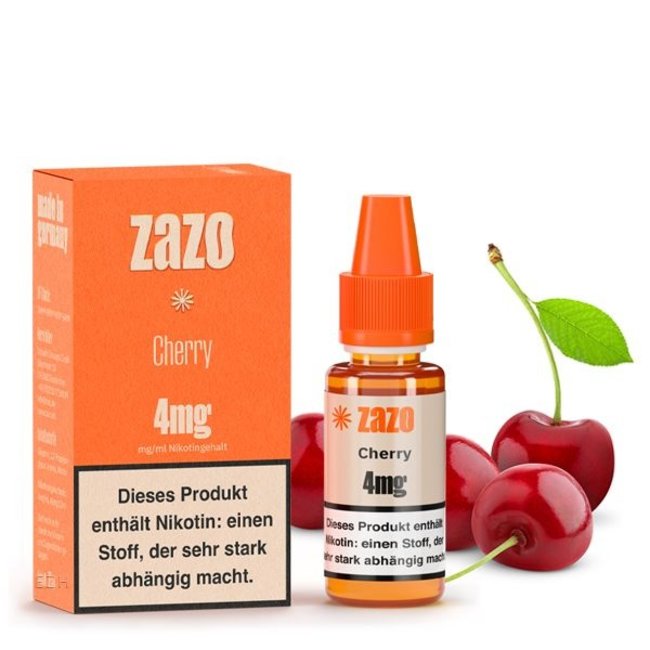 ZAZO  10 ml E-Zigaretten Liquid von ZAZO Classics- Cherry