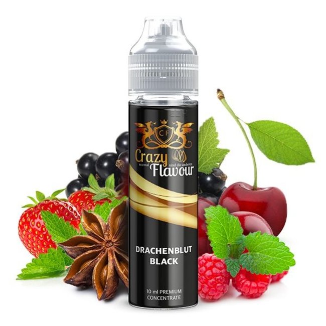 Crazy Flavour Crazy Flavour - Drachenblut Black Aroma 10ml