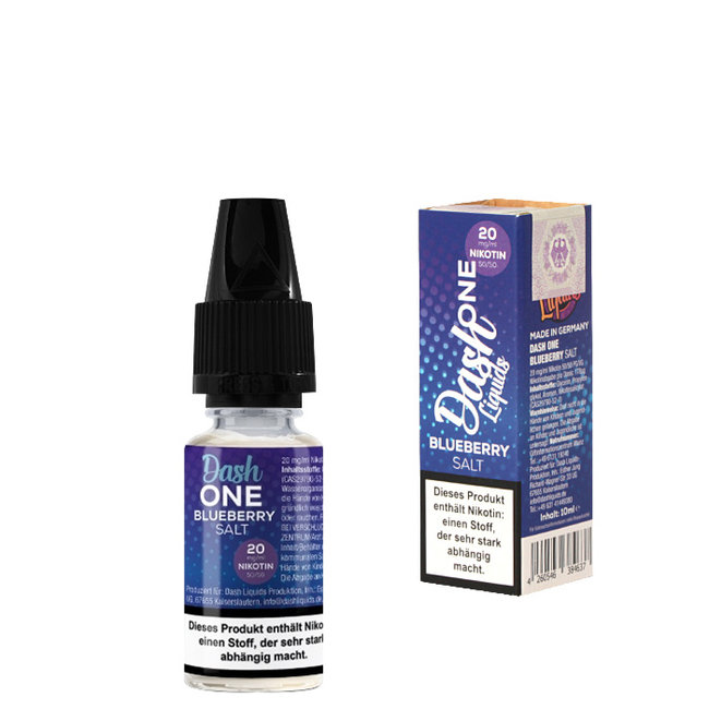 DASH LIQUIDS Dash One Nikotinsalz - Blueberry 10ml