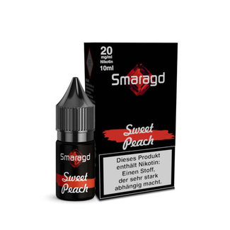 UltraBio Sweet Peach Hybrid NicSalt Liquid by Smaragd