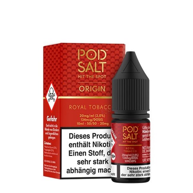 POD SALT POD SALT Origin Royal Tobacco Nikotinsalz Liquid 10ml