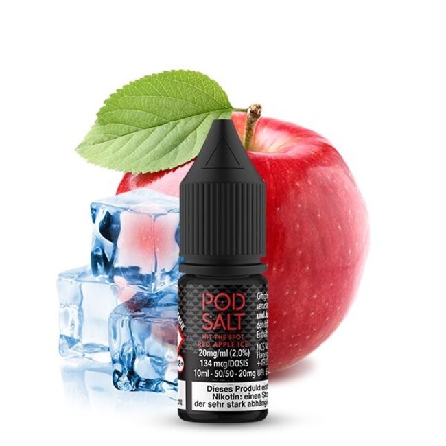POD SALT POD SALT Red Apple Ice Nikotinsalz Liquid 10ml