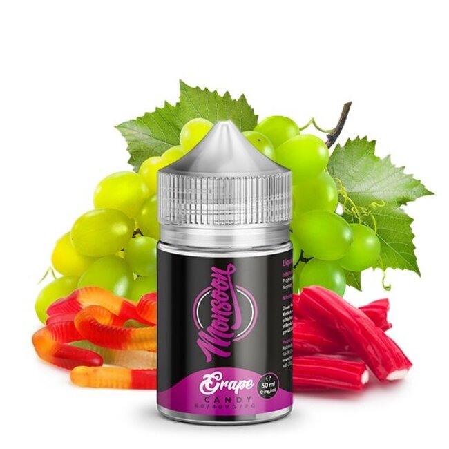 MONSOON MonSoon -Grape Candy 0mg/ml 50ml