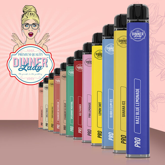 DINNER LADY Dinner Lady Vape Pen Pro Einweg E-Zigarette  20mg/ml