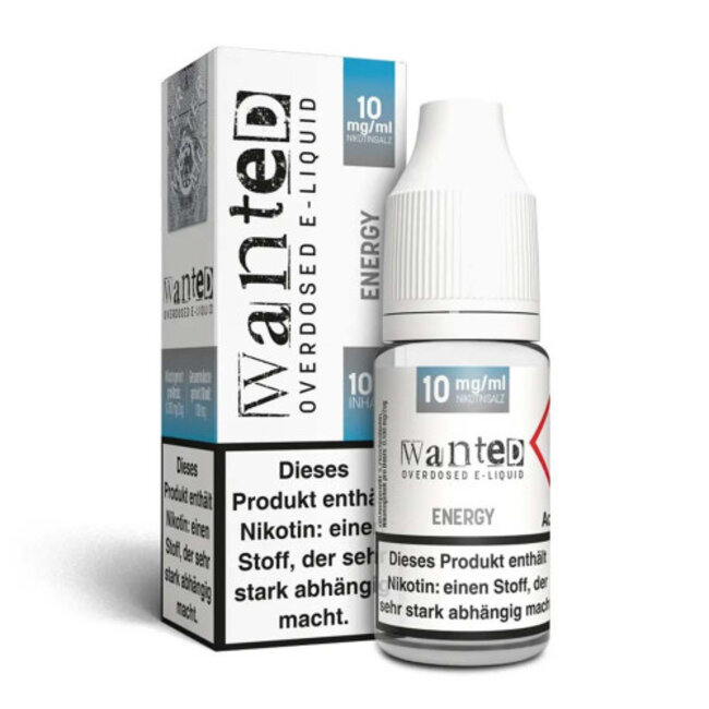 WANTED Wanted Overdosed Nikotinsalz Liquid 10ml - Energy