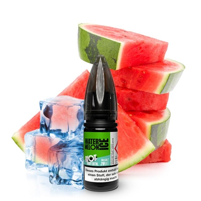 RIOT LABS LIQUIDS RIOT SQUAD BAR EDITION Watermelon Ice Nikotinsalz Liquid 10 ml