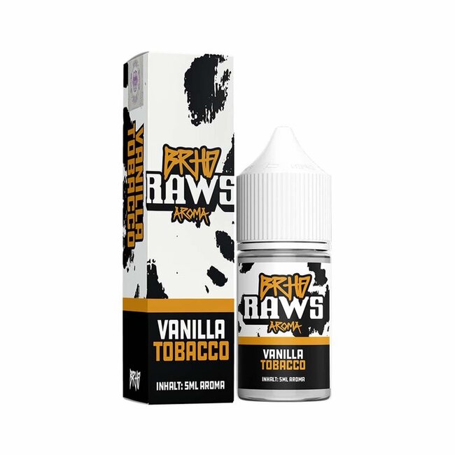 BareHead Vanilla Tobacco - BRHD Raws 5ml Longfill Aroma by Barehead