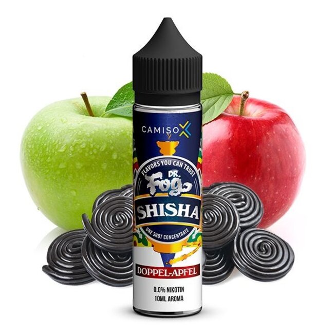 DR FOG Dr. Fog Shisha 10ml - Doppel Apfel Aroma