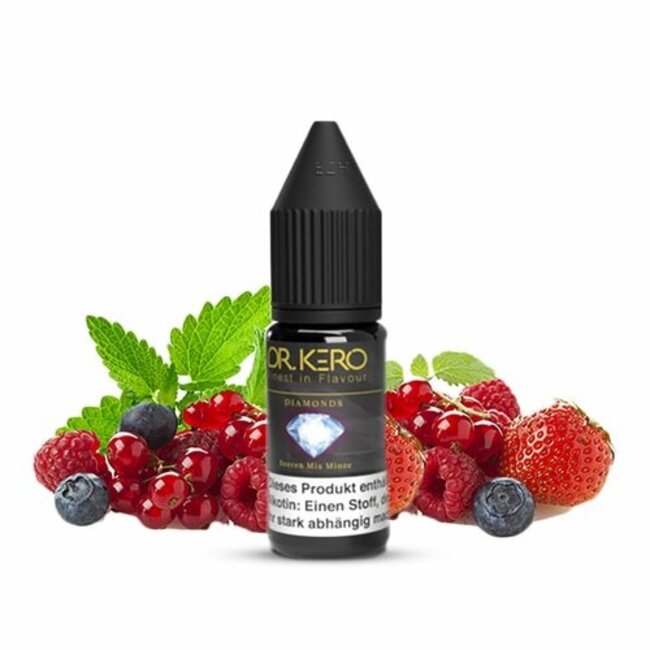 DR. KERO DR. KERO DIAMONDS Beeren Mix Minze  Nikotinsalz Liquid 10ml