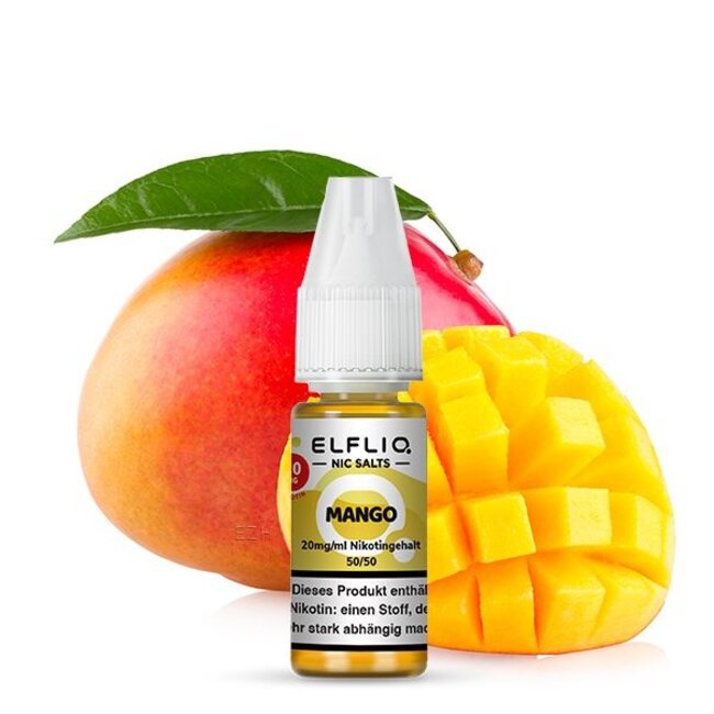 Elfliq ELFBAR ELFLIQ Mango Nic Salts - 10ml 10mg/ml oder 20mg/ml