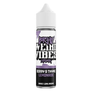 BareHead BRHD - Weird Vibes - Berry & Thyme - 10ml