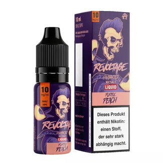 Revoltage Purple Peach Hybrid NicSalt Liquid by Revoltage