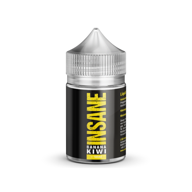 INSANE Insane-Banana Kiwi E-Liquid 50 ml