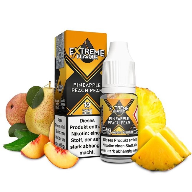 Extreme Flavours Extreme Flavours Hybrid 10ml Liquid - Pineapple Peach Pear