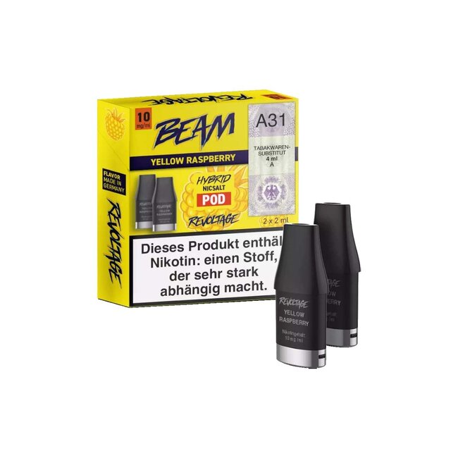 Revoltage Revoltage Beam 2ml Prefilled Pods 2er Pack  0mg oder 20mg  Nikotin
