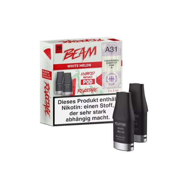 Revoltage Revoltage Beam 2ml Prefilled Pods 2er Pack  0mg oder 20mg  Nikotin