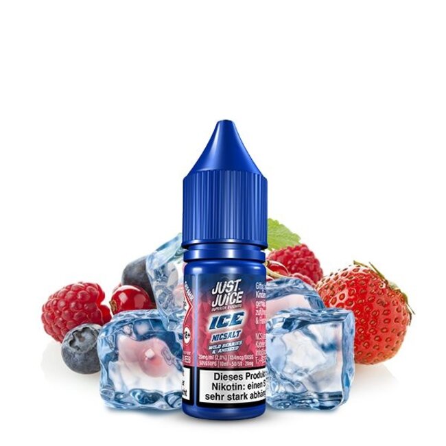 JUST JUICE JUST JUICE Wild Berries & Aniseed Ice Nikotinsalz Liquid 10 ml