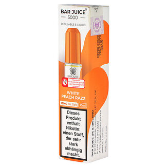 Bar Juice 5000 White Peach Razz - NicSalt