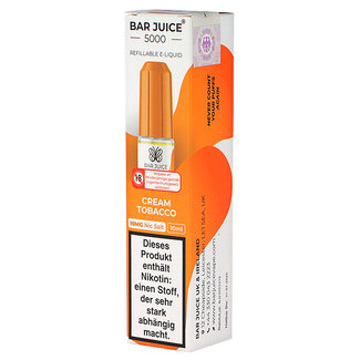 Bar Juice 5000 Cream Tobacco - NicSalt