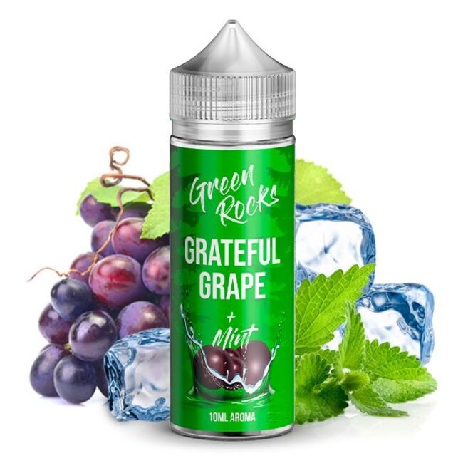 DRIP HACKS Drip Hacks-Green Rocks GRATEFUL GRAPE  Aroma  10 ml