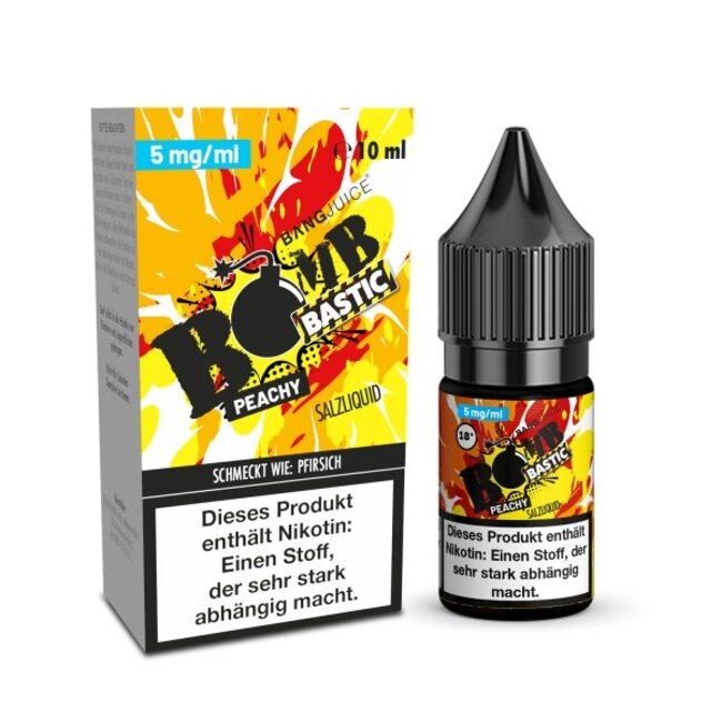 BangJuice® Peachy - Bang Juice BOMBBASTIC Hybrid-Nikotinsalz(5,10 oder 20mg/ml)