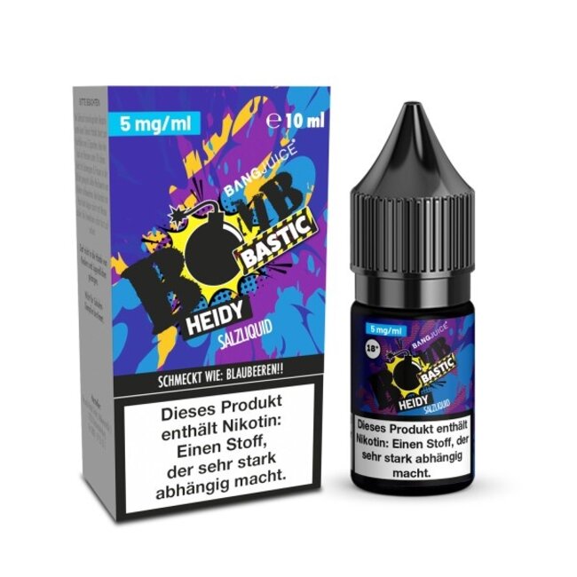 BangJuice® Bang Juice BOMBBASTIC Hybrid-Nikotinsalz-Heidy (5,10 oder 20mg/ml)