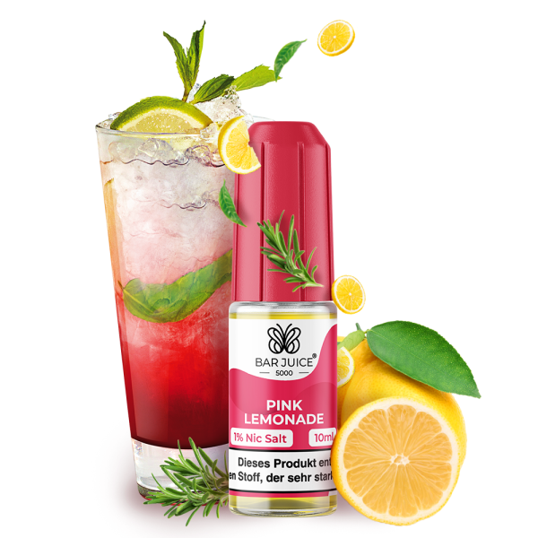 Pink Lemonade Bar Juice 5000 Nikotinsalz Oxyzig