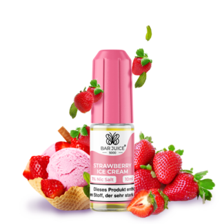 Bar Juice 5000 Strawberry Ice Cream - Bar Juice 5000 Nikotinsalz