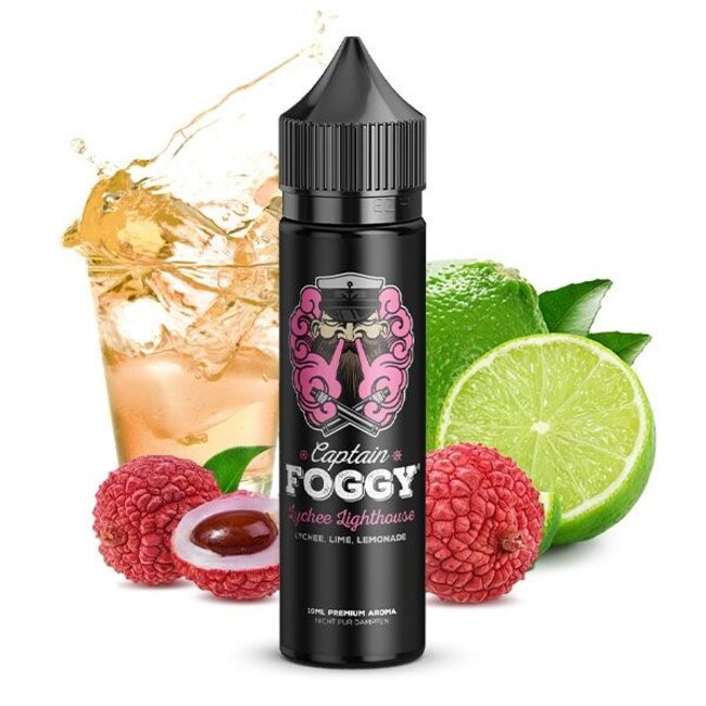 Captain Foggy Captain Foggy LYCHEE LIGHTHOUSE 10 ml Aroma