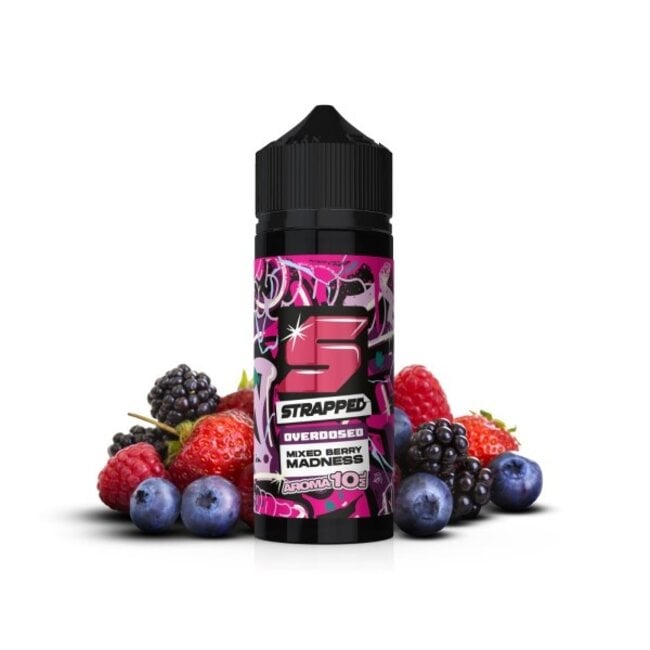 Strapped Mixed Berry Madness - Strapped Overdosed Aroma 10ml
