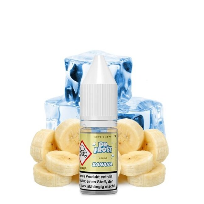 DR Frost DR. FROST Ice Cold Banana Nikotinsalz Liquid 10 ml