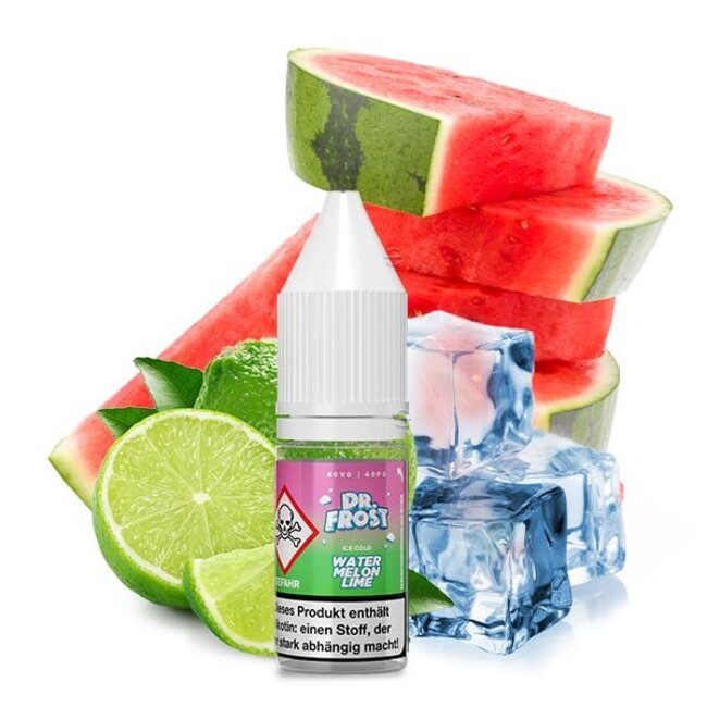 DR Frost DR. FROST Ice Cold Watermelon Lime Nikotinsalz Liquid 10 ml