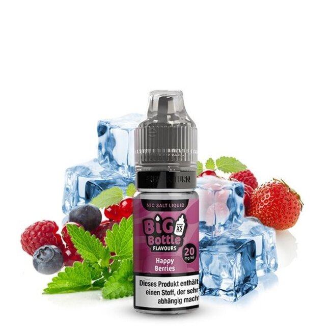 Big Bottle Happy Berries NicSalt Liquid by Big Bottle