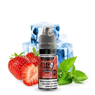 Big Bottle Fresh Strawberry NicSalt Liquid by Big Bottle