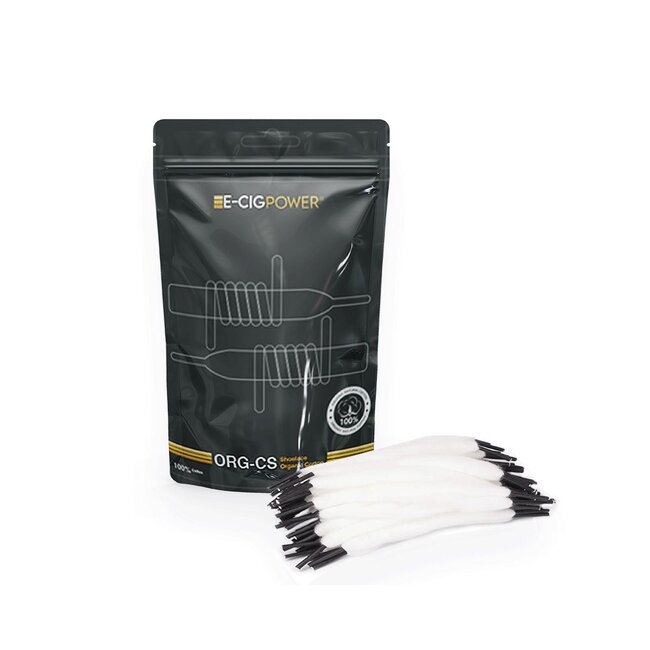 E-CIGPOWER E-Cig Power - ORG - CS -  Bio-Baumwolle