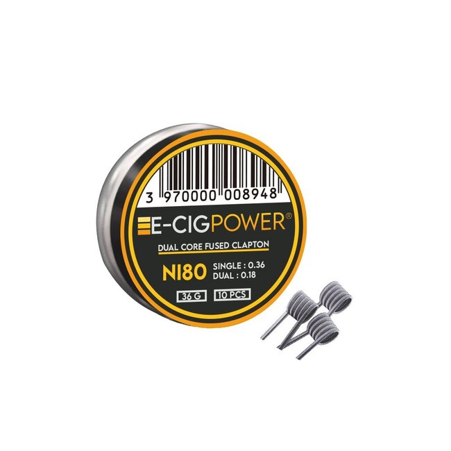 E-CIGPOWER Dual Core Fused Clapton- E-CIGPOWER