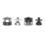 BP MODS DL + Tank Adapter Kit short version for Pioneer V1 MTL RTA - Bp Mods