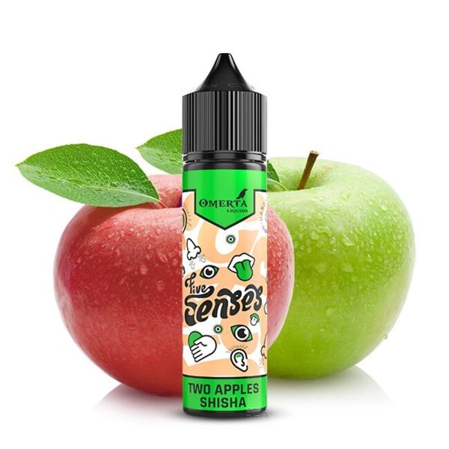 OMERTA 5-SENSES by Omerta Liquids Two Apples - Shisha Aroma 15ml