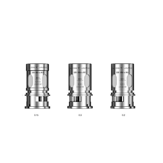 Lost Vape Lost Vape – UB Ultra M1/M3/M4 VERDAMPFERKÖPFE