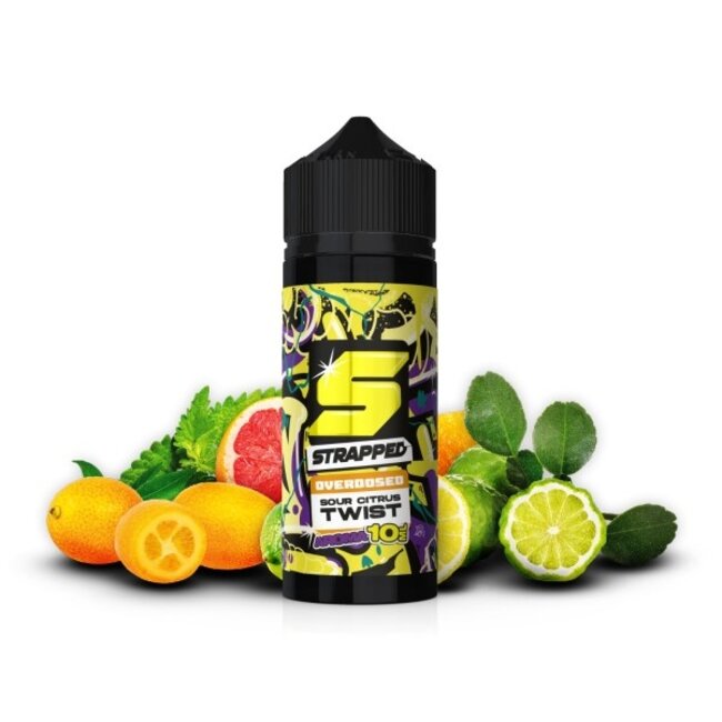 Strapped Sour Citrus Twist - Strapped Overdosed Aroma 10ml