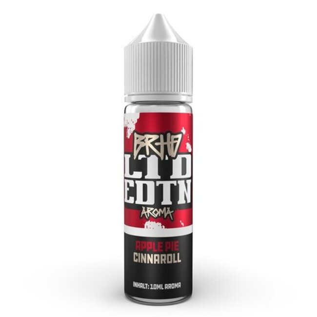 BareHead BRHD - BAREHEAD Apple Pie Cinnaroll Aroma 10ml in einer 120ml Flasche