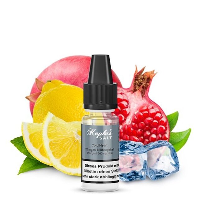 KAPKA'S FLAVA Cold Heart NicSalt 20mg 10ml Liquid by Kapka’s Flava