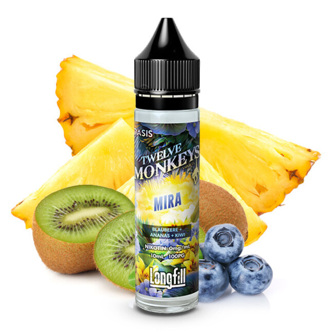 Twelve Monkeys Vapor Co. Mira 10ml Longfill Aroma by Twelve Monkeys