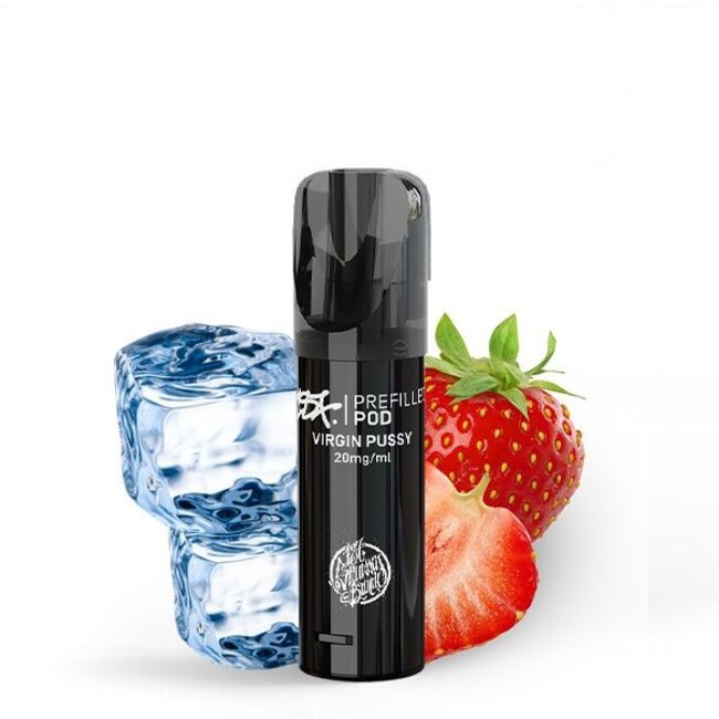 187 STRASSENBANDE 187 Strassenbande 2,0ml 20mg NicSalt Prefilled Pods 1er Pack Virgin Pussy