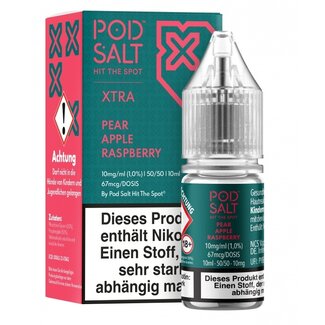 POD SALT POD SALT XTRA Pear Apple Raspberry Nikotinsalz Liquid 10 ml