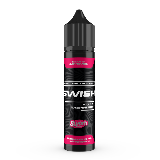 Swish Liquids Swish Shortfill Liquid - Kiwi & Raspberry