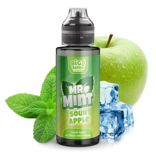 Big Bottle Big Bottle - Mr. Mint Sour Apple Longfill Aroma